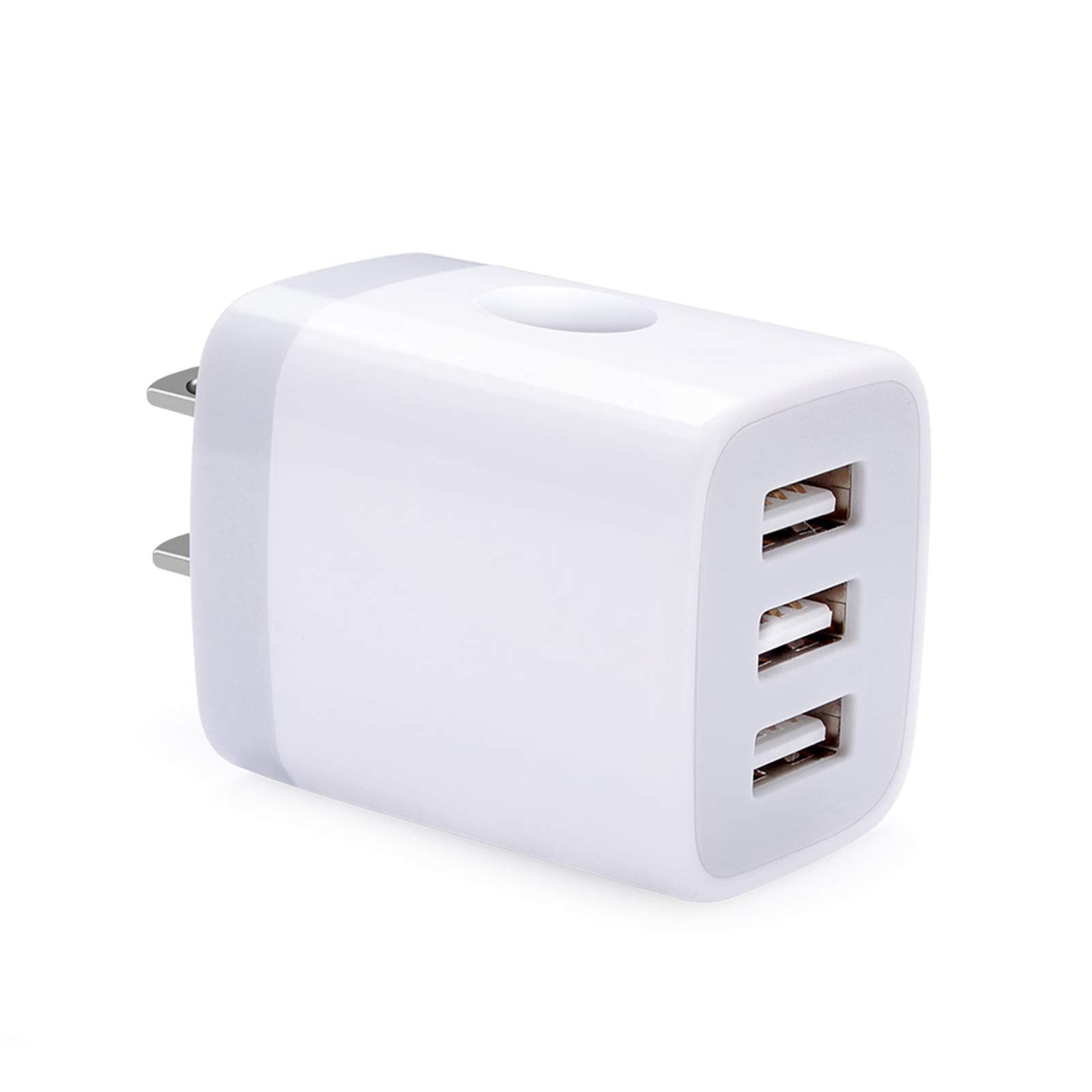 Fast Charging Block, Usb Plug Wall Charging Adapters 3.1A Multiple Wall Charger Box Cube Brick For Iphone 16 Pro 15 14 13 12 11 Pro Max Xs Xr X 8 Plus, Samsung Galaxy S24 A53 S23 S22 S21 S20, Lg, Moto