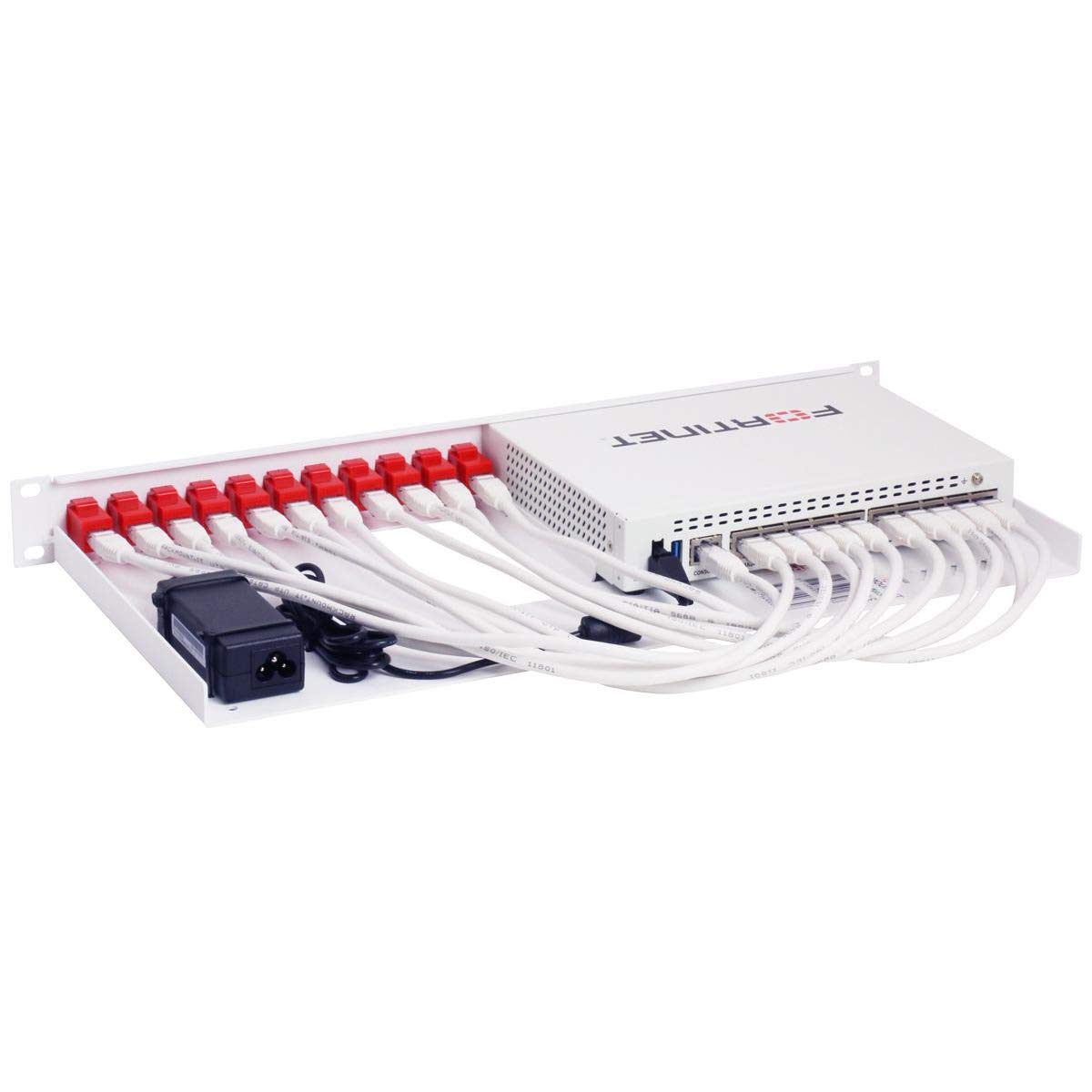 R RACKMOUNT·IT RM-FR-T10 Rack Mount Kit for FortiGate 60E/61E - Compatible, Durable Design, Easy Installation, RM-FR-T10