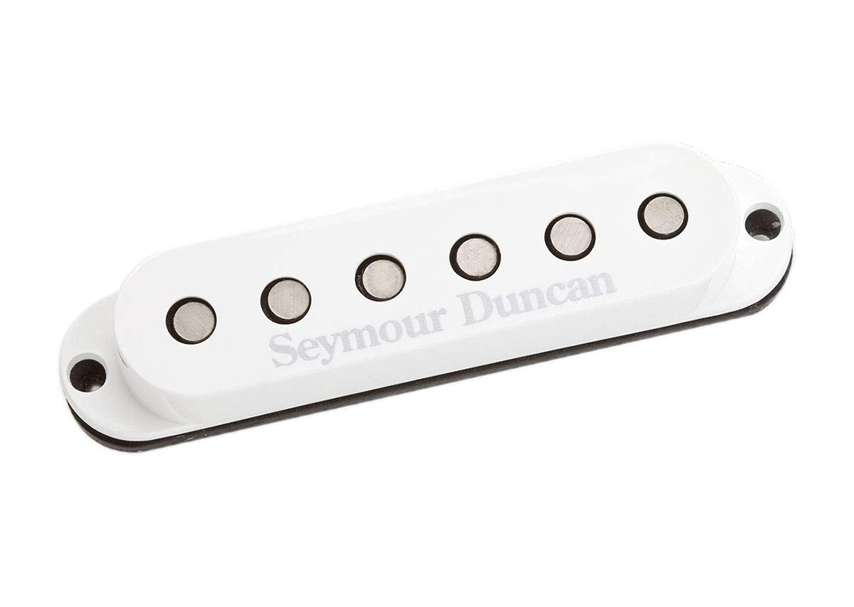 Seymour Duncan Custom Staggered Strat - Middle - Reverse Wind, Reverse Polarity - White - Electric Guitar Pickup