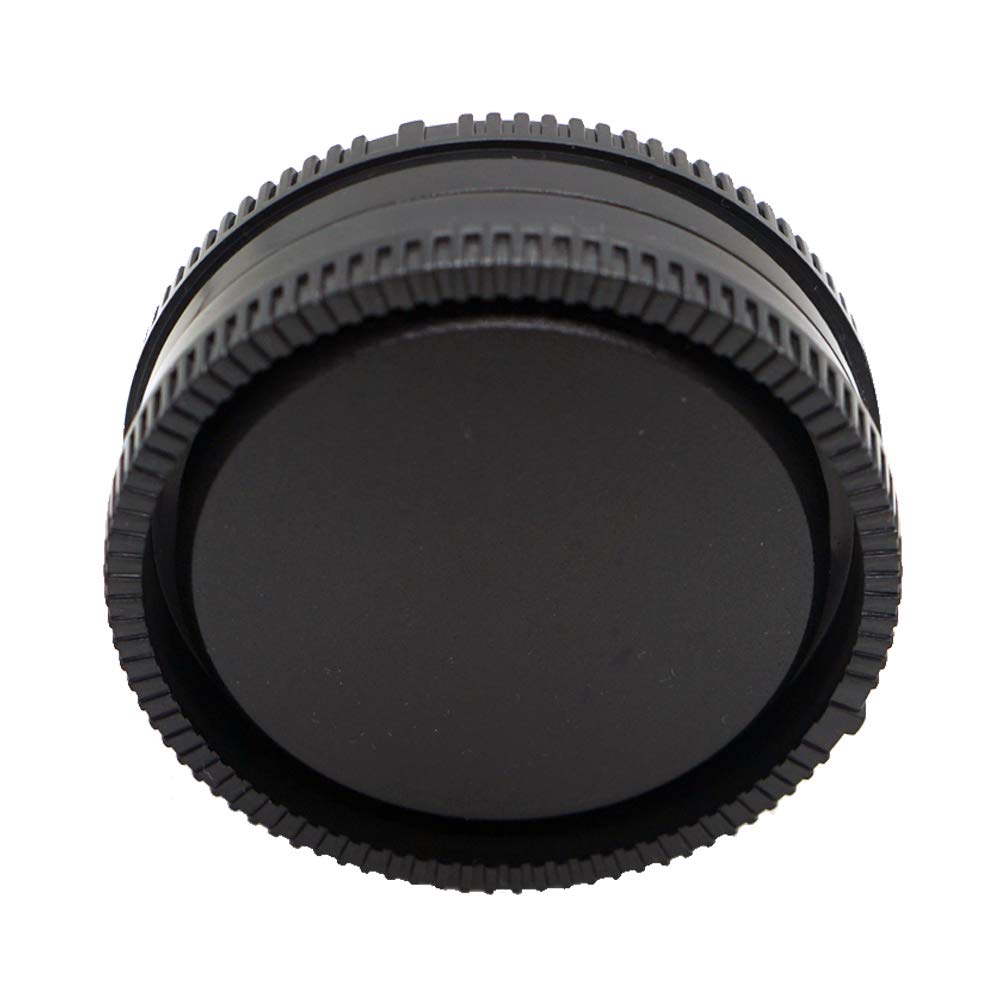 Camera Body Cap + Rear Lens Cap Cover Compatible For Sony E Mount Fit A7Iv A7Riv A7Riii A7Rii A7Iii A7Ii A7 A7C A7S A6600 A6500