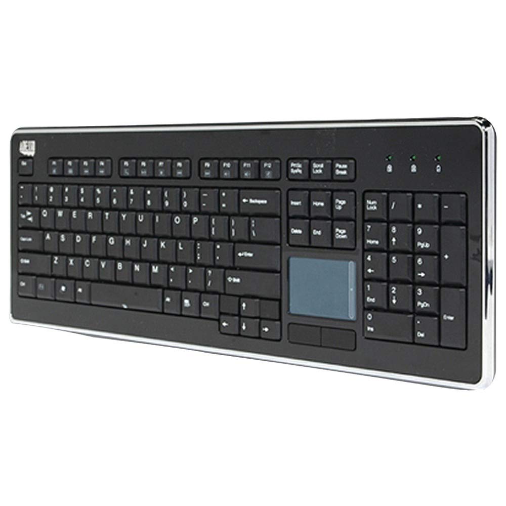 Adesso   Slimtouch Wireless Rf Compact Touchpad Keyboard