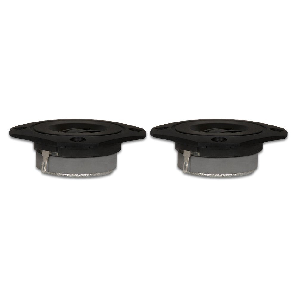 Goldwood Sound, Inc. Sound Module, Black Mylar Dome Tweeters 50 Watt Each 8Ohm Replacement 2 Tweeter Pack (Gt 302 2)