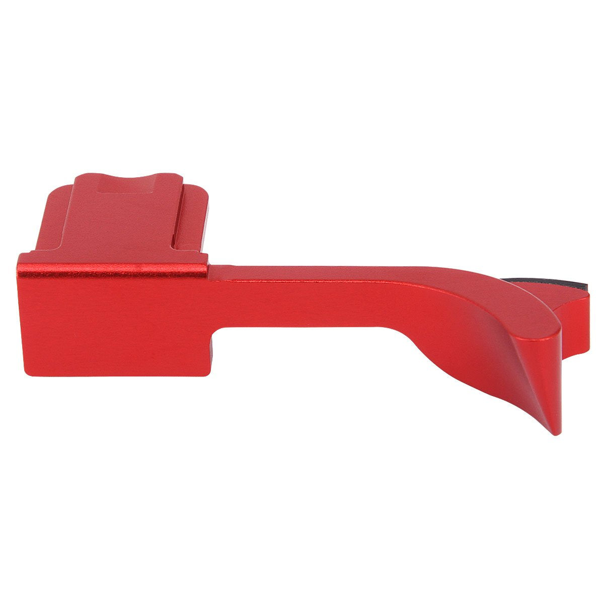 Haoge Thb-Lr Metal Hot Shoe Thumb Up Rest Thumbs Up Hand Grip For Leica Q Q-P Qp Typ116 Typ 116 Camera Red