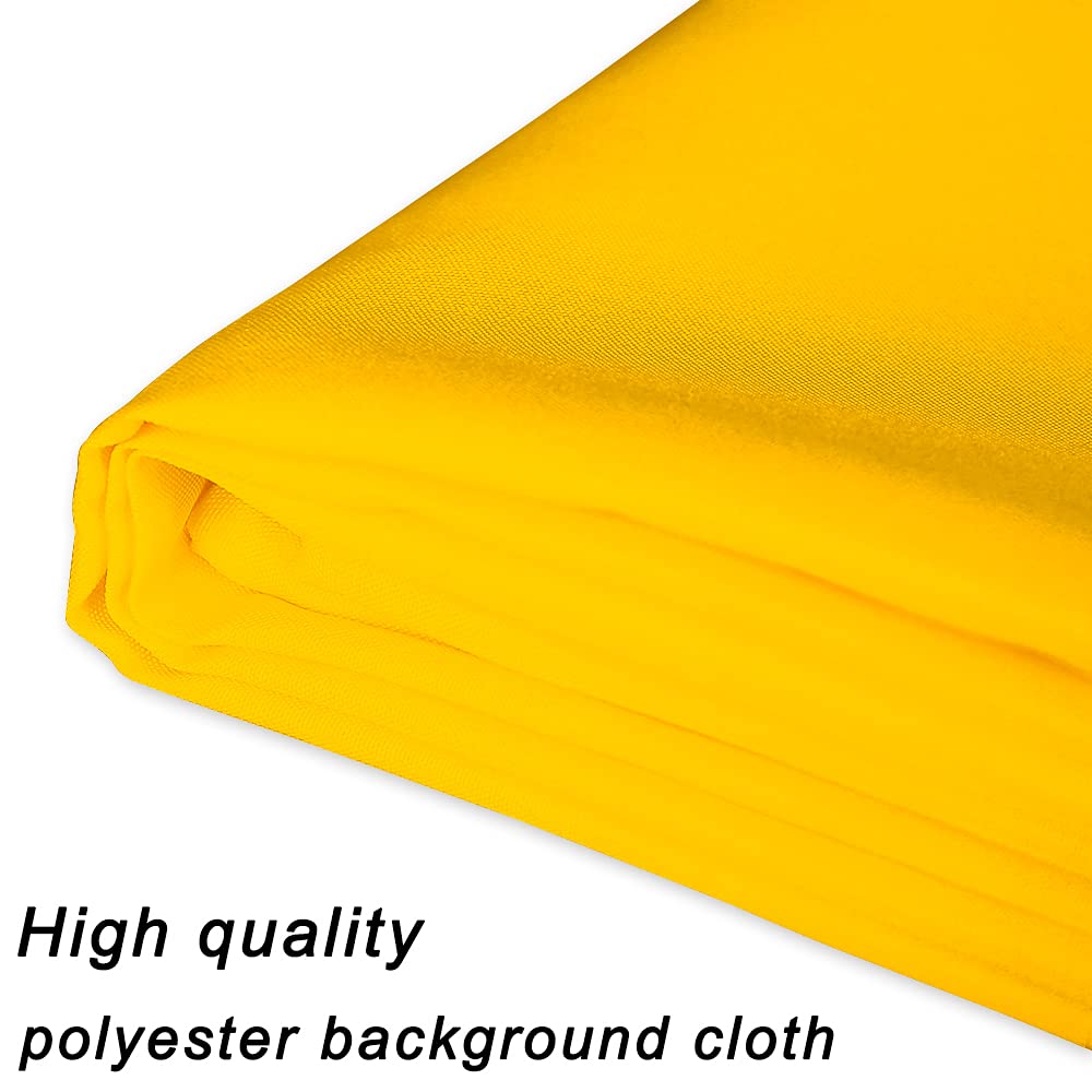 Gfcc Yellow Backdrop   8Ftx10Ft Yellow Photo Backdrop For Photoshoot Background For Photography Screen Video Recording Picture B