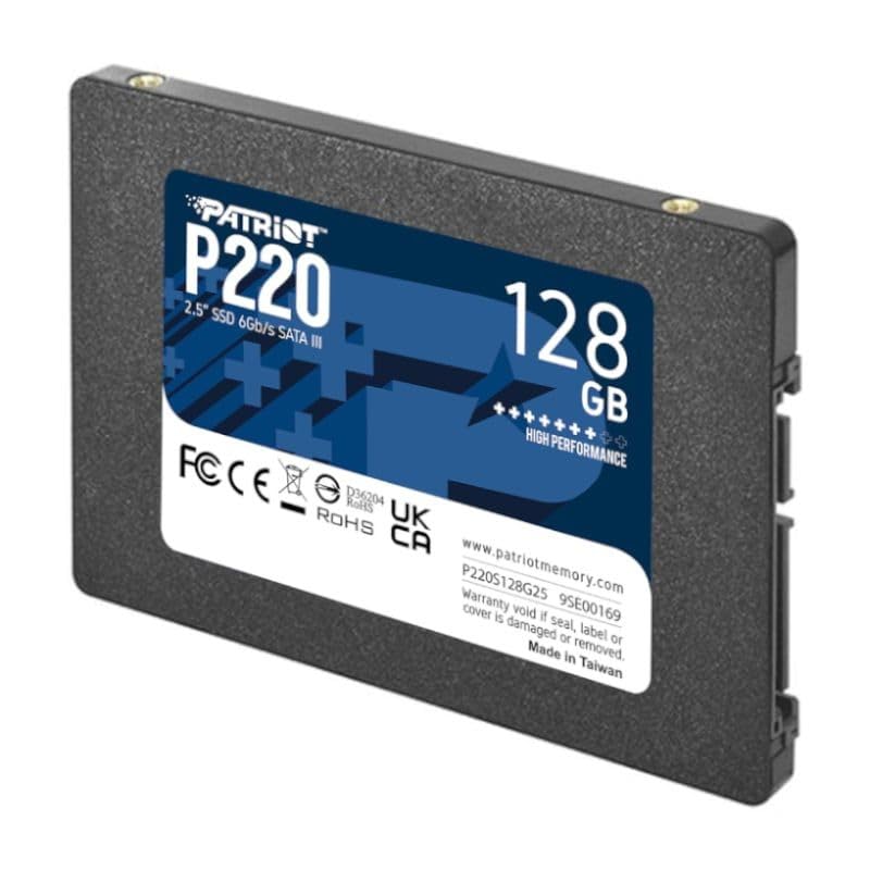 SSD PATRIOT 128GB P220 2.5" SATA 3 (Retail)