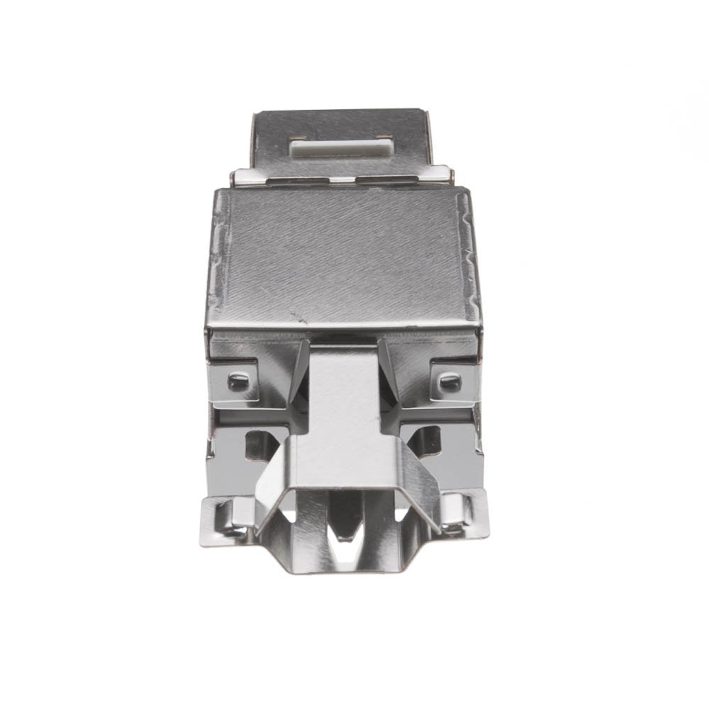 Shielded Cat6 Keystone Jack, Rj45 Female To 110 Punch Down
