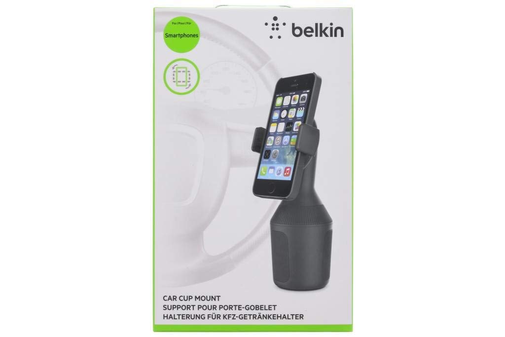 Belkin Car Cup Holder Mount For Smartphones - Black