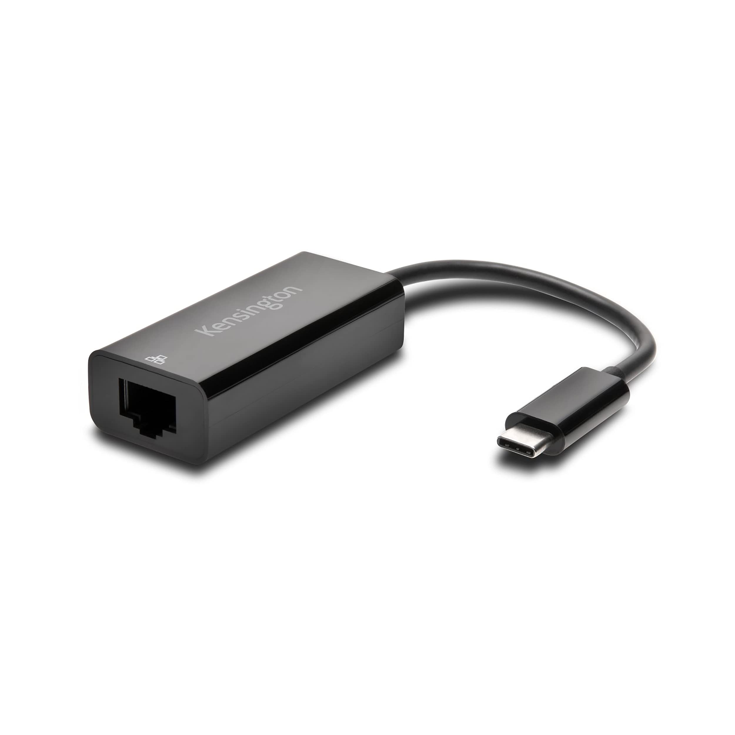 Kensington USB-C to Gigabit Ethernet Adapter K33475WW Black