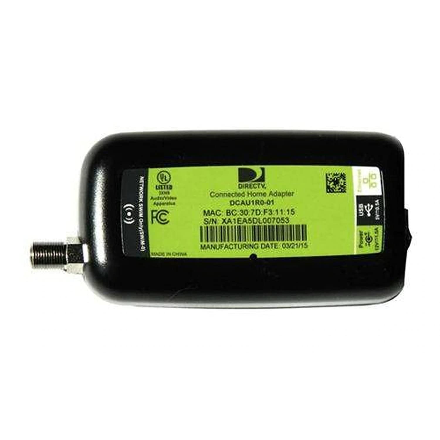 2 Pack   Directv Broadband Deca Ethernet To Coax Adapter   Third Generation (With 2 Usb Power Cables)