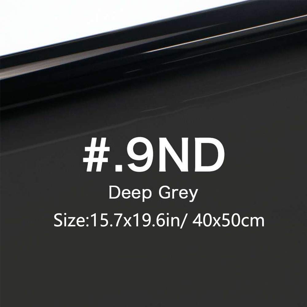 Lighting Neutral Density Gels Filter Sheet 16X20 Inches Kit, Nd3,Nd6,Nd9 For Photo Studio Video Flashlight Led Light Photography