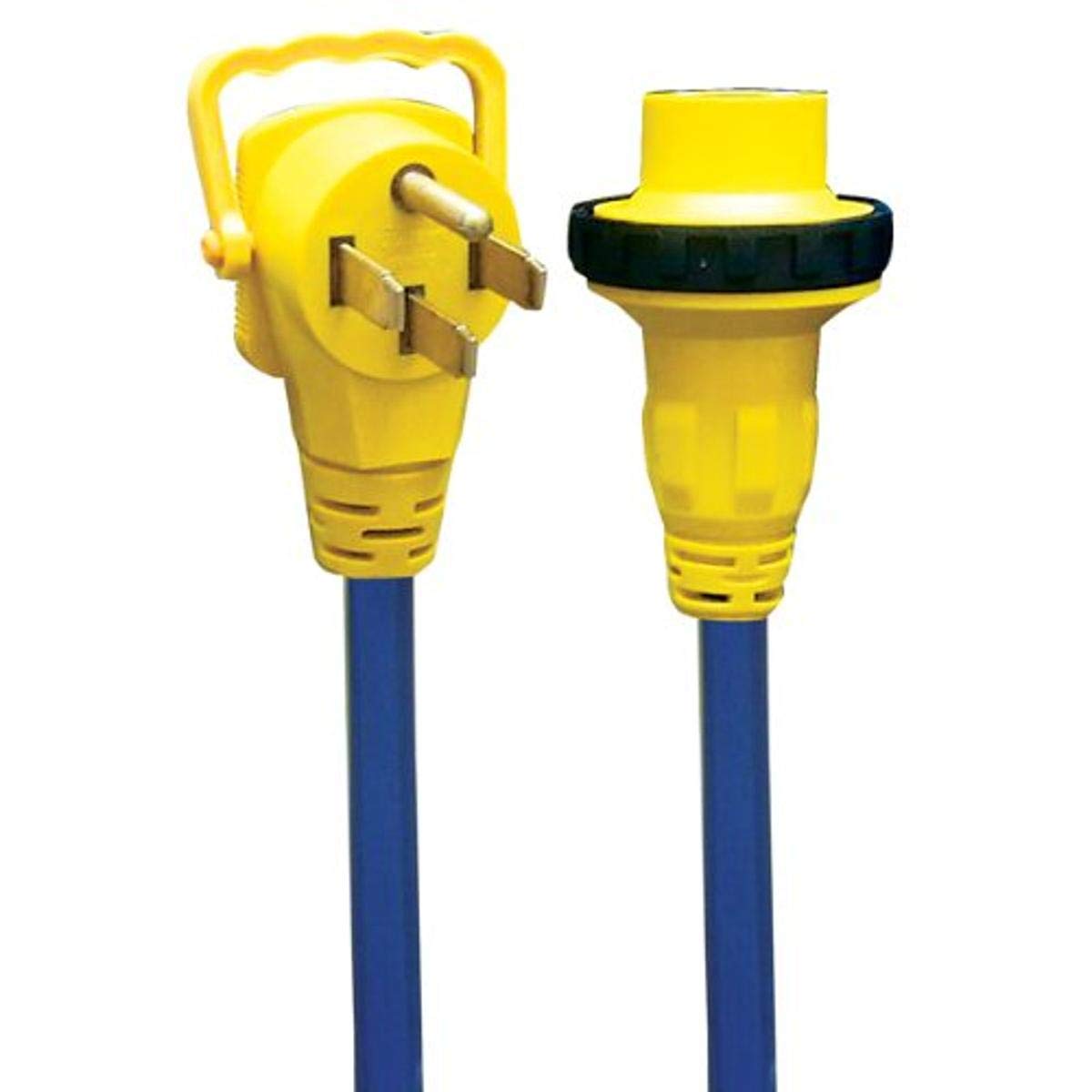 Voltec 16 00589 E Zee Grip 50A 30A Locking Extension Cord   25'