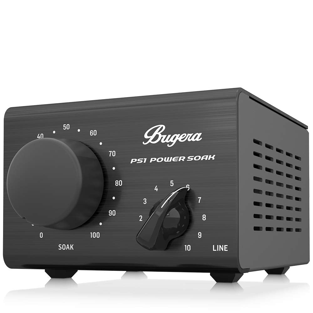 Bugera Power Soak Ps1 Passive 100 Watt Power Attenuator For Guitar And Bass Amplifiers With Emulated Mic Output