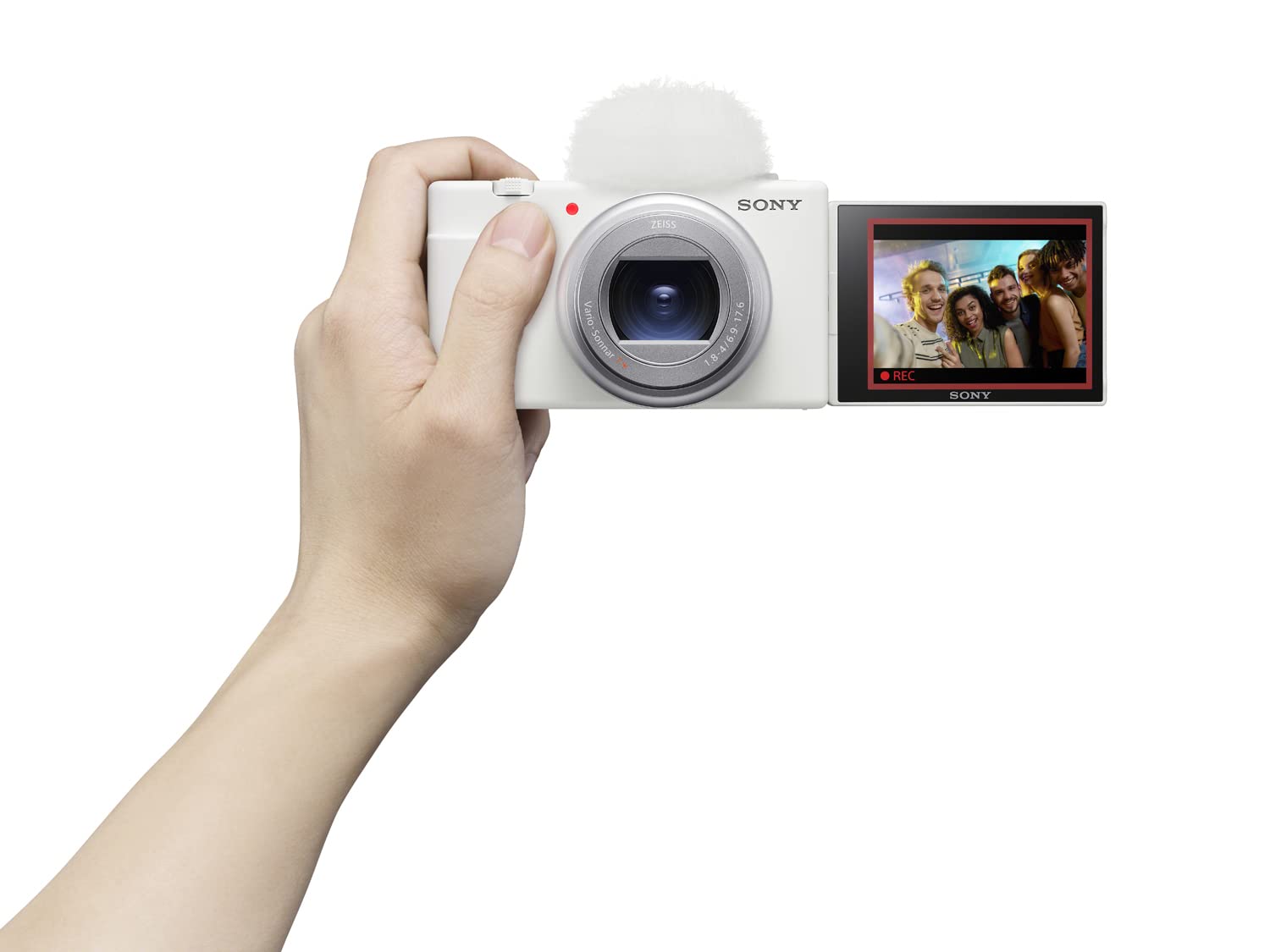 Sony Zv 1 Ii Vlog Camera For Content Creators And Vloggers   White