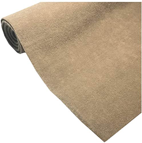 New Cc10Tan 10 Feet Long By 4 Feet Wide, 40 Square Feet Tan Carpet For Speaker Sub Box Carpet Home, Auto, Rv, Boat, Marine, Truc