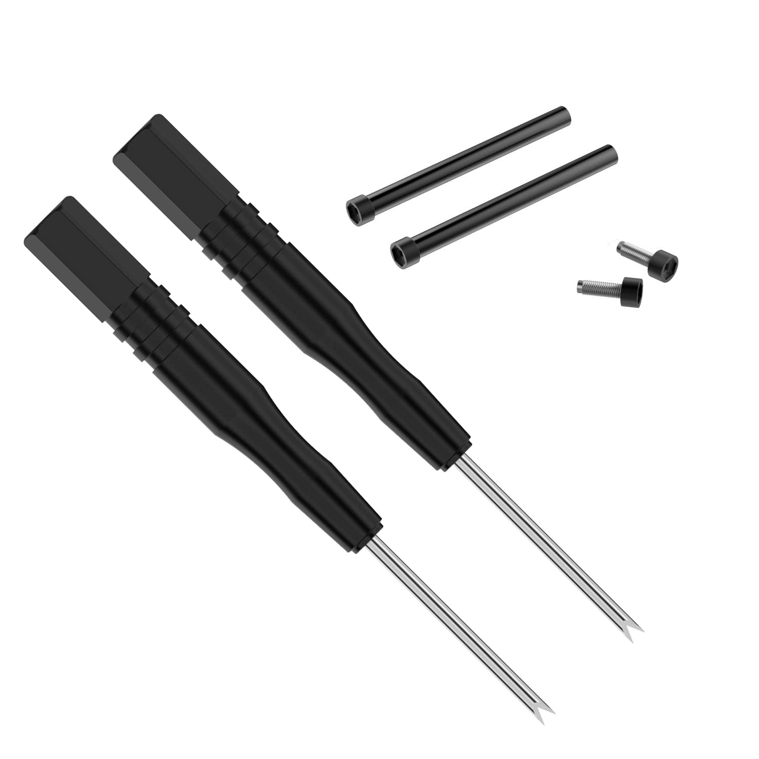 Hengkang Compatible With Amazfit T Rex 2 Smart Watch Screw Accessory, 2Pcs Stainless Steel Replacement Screws With 2Pcs Screwdri