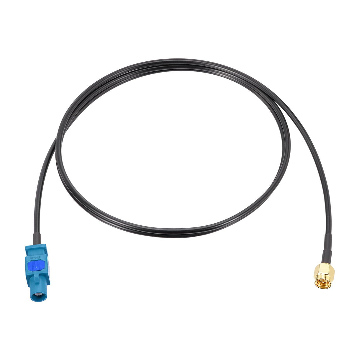 Bingfu Fakra Z Male to SMA Male Vehicle Antenna Adapter Cable 3.28ft for Car Stereo Android Head Unit GPS Navigation FM AM Radio Sirius XM Satellite Radio 4G LTE TEL Telematics Bluetooth Module