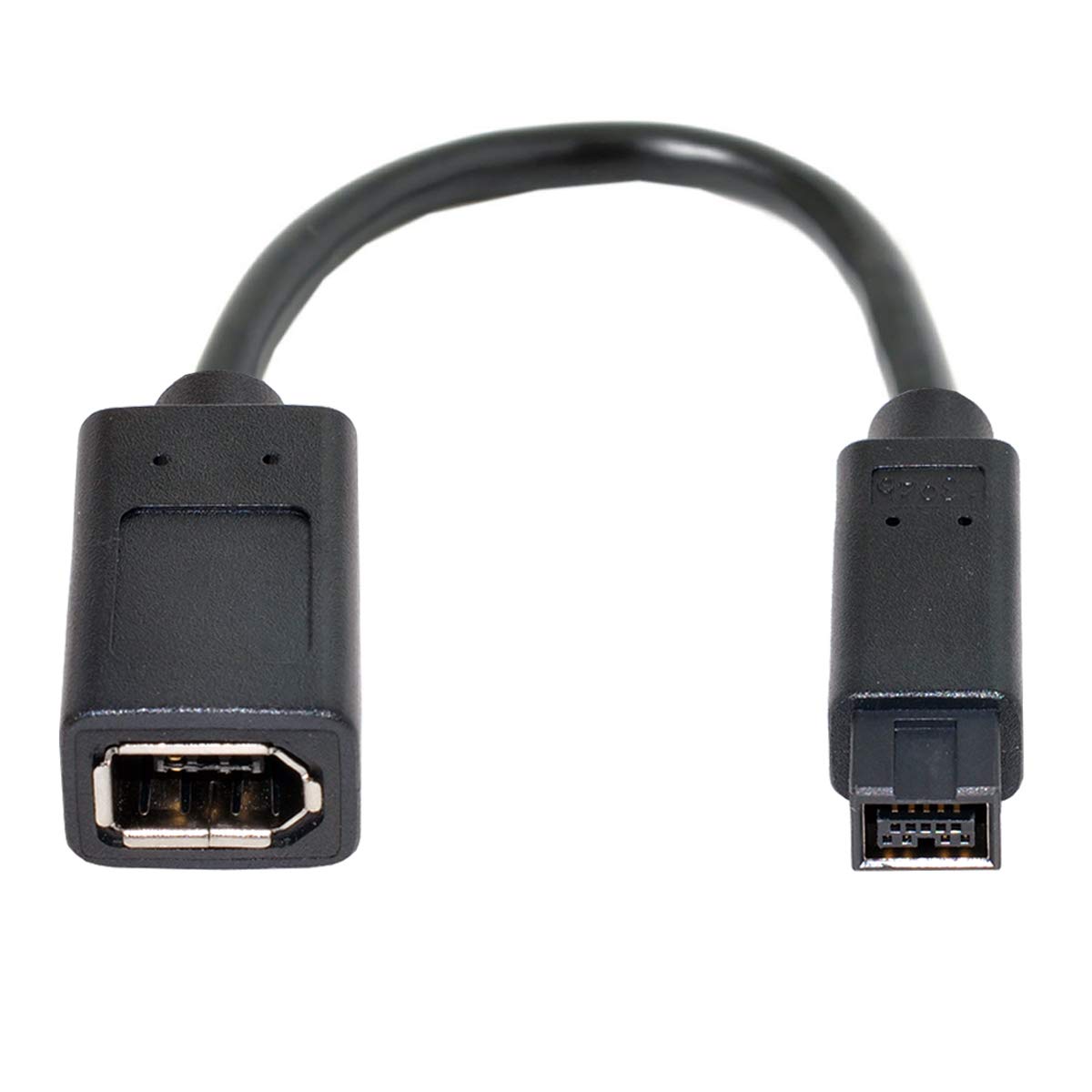 Cy Ieee 1394 6Pin Female To 1394B 9Pin Male Extension Data Video Capture Card Firewire 400 To 800 Cable 20Cm