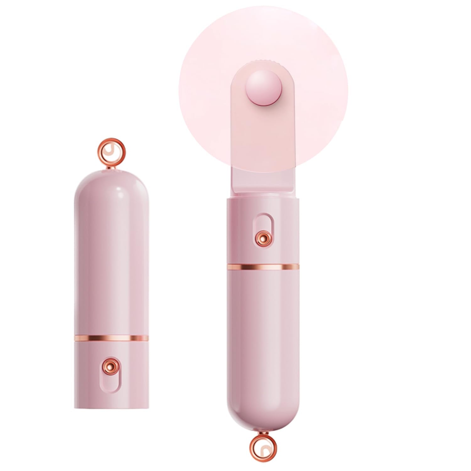 Aocoolfan Portable Handheld Fan, Mini Fan Usb Rechargeable, 3 Speed Personal Small Pocket Fan, Battery Operated Fan Travel Hand