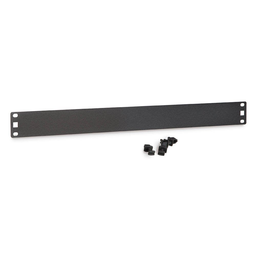 Kendall Howard 1U Flat Spacer Blank   Rack Filler Panel   1U   19''