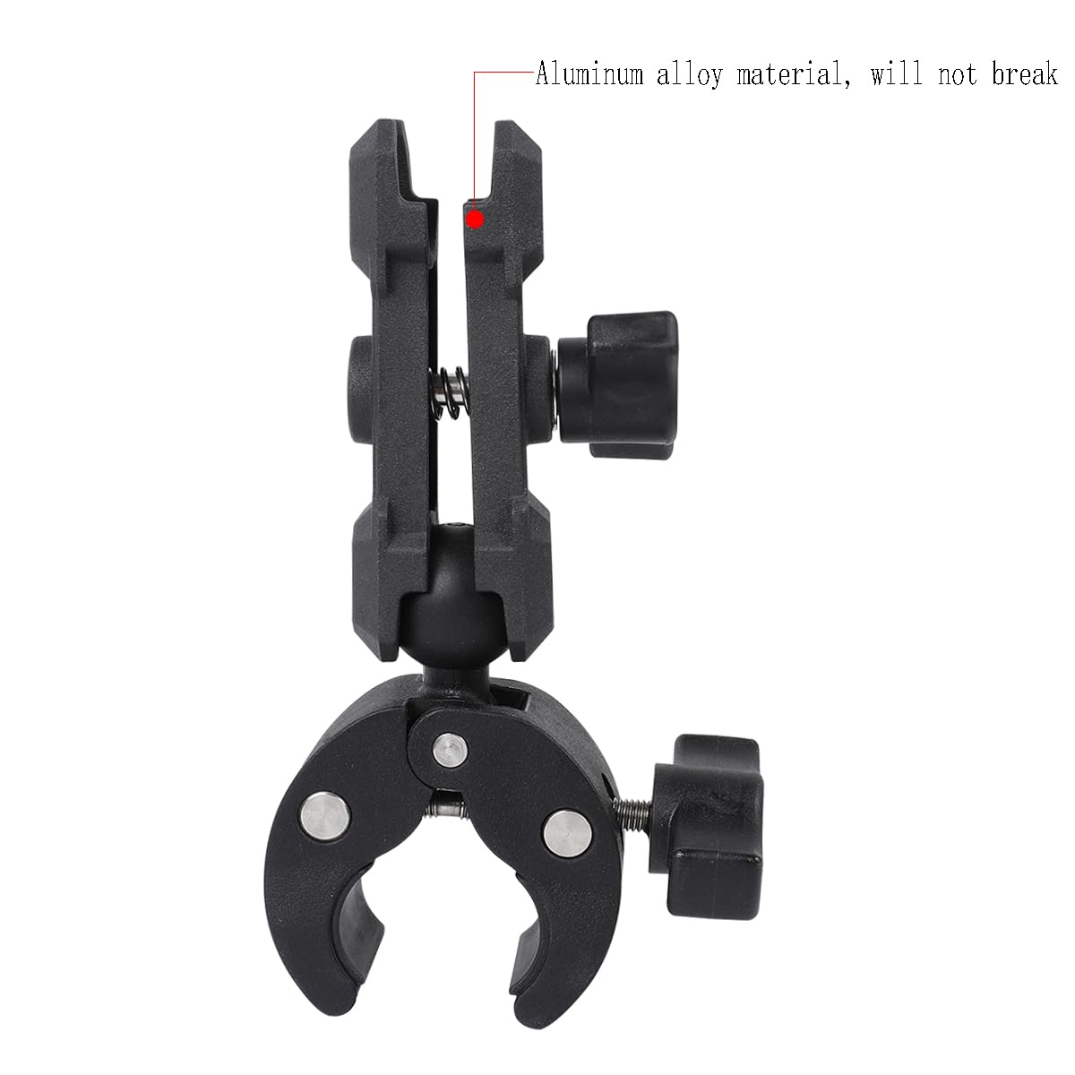 Aluminum Alloy B Size Double Socket Arm Compatible With Ram Mounts And Other 1'' Ball Bike Motorcycle Phone Holder (Medium Arm,F