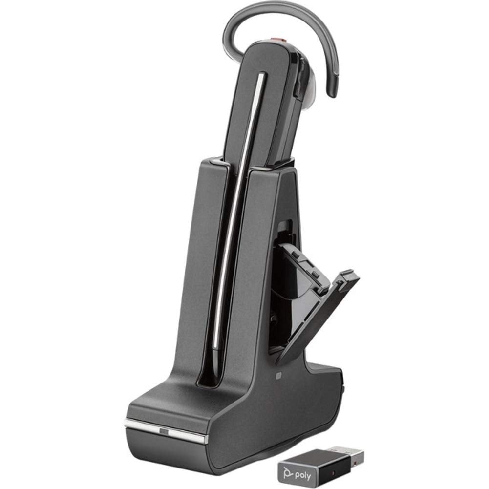 Plantronics   Savi 8245 Uc  Wireless Dect Single In Ear(Mono)Convertible (3 Wearing Styles) Noise Cancelling Mic Unlimited Talk