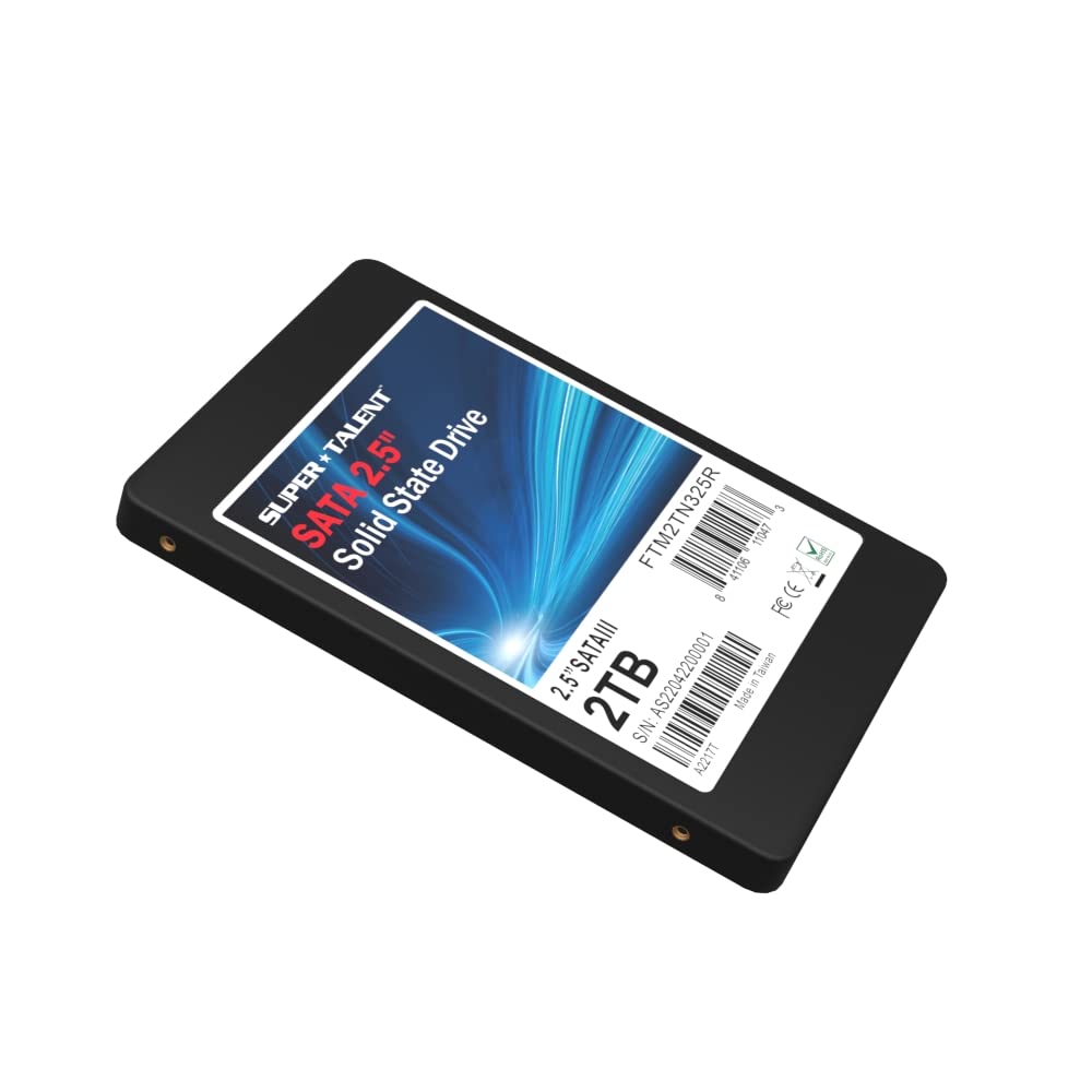 Super Talent Teranova 2Tb 2.5 Inch Sata3 Solid State Drive (3D Tlc)