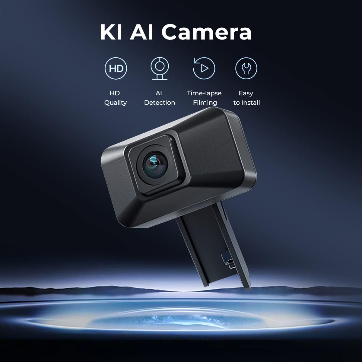 Official K1 Ai Camera For Creality, 3D Printer Camera Compatiable With Creatily K1K1 Max, Hd Quality,Ai Detection, Time Lapse Fi
