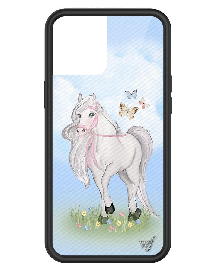 Wildflower Cases - Precious Pony Case, Compatible With Apple Iphone 12 Pro Max | Horse, Blue, Sky, White, Coquette, Cute - Prote