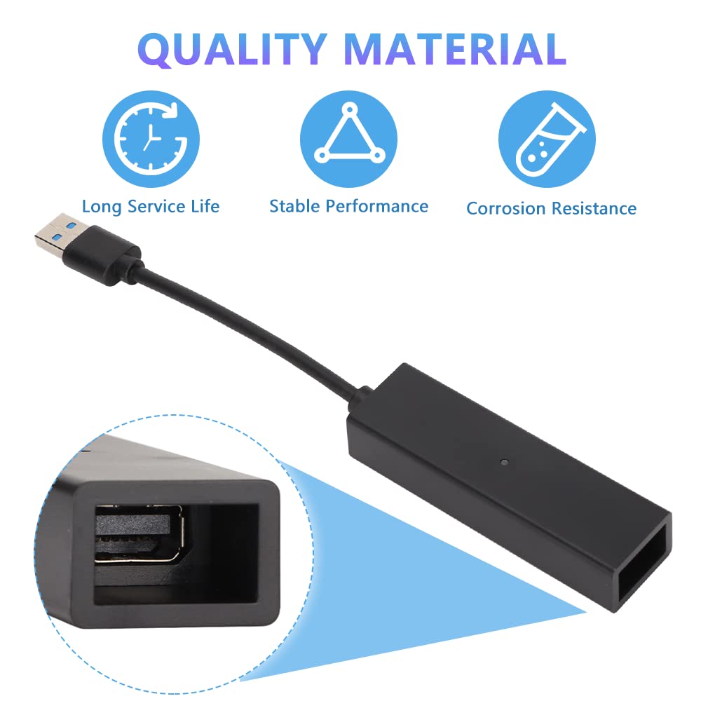 Watris Veiyi Ps4 Camera Adapter For Ps5, Converter Connecting Cable Comaptible With Psvr /Ps5 Console, Psvr Camera Adapter Cable