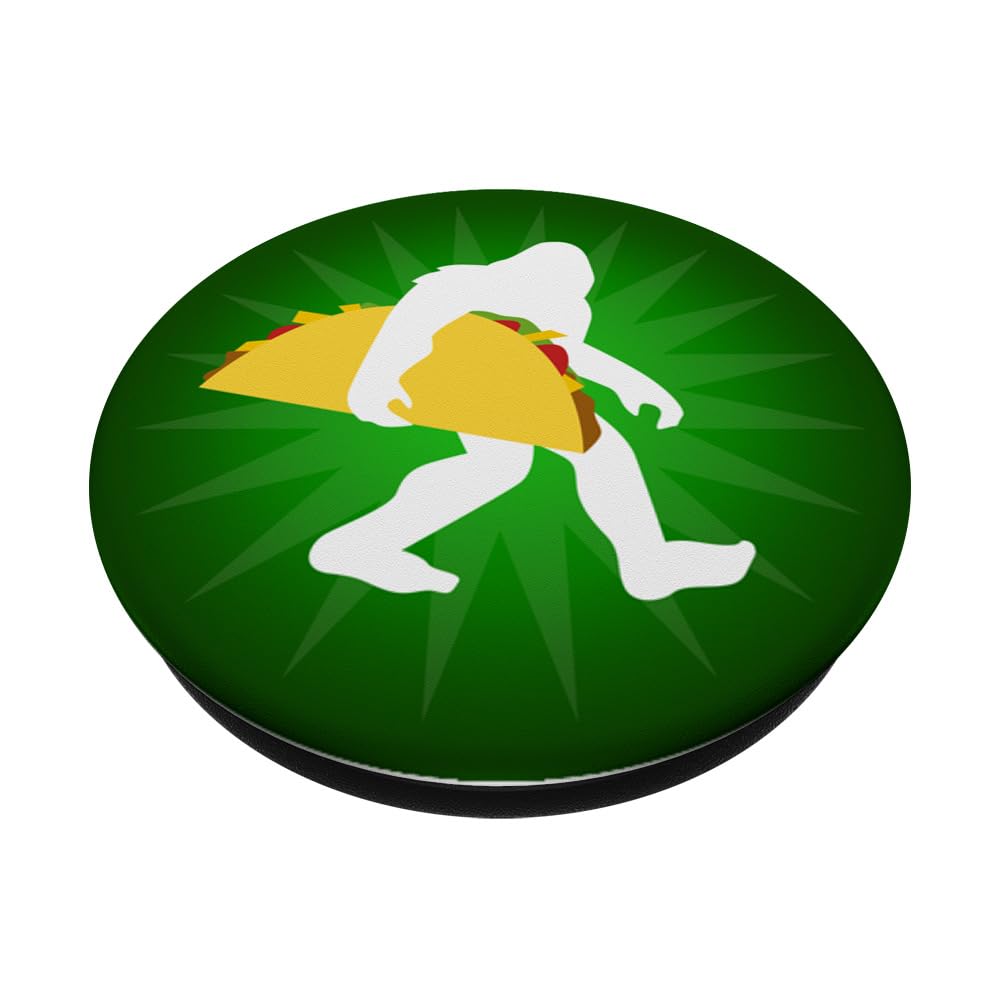 Bigfoot Taco Green Ombre Popsockets Stand For Smartphones And Tablets Popsockets Adhesive Popgrip