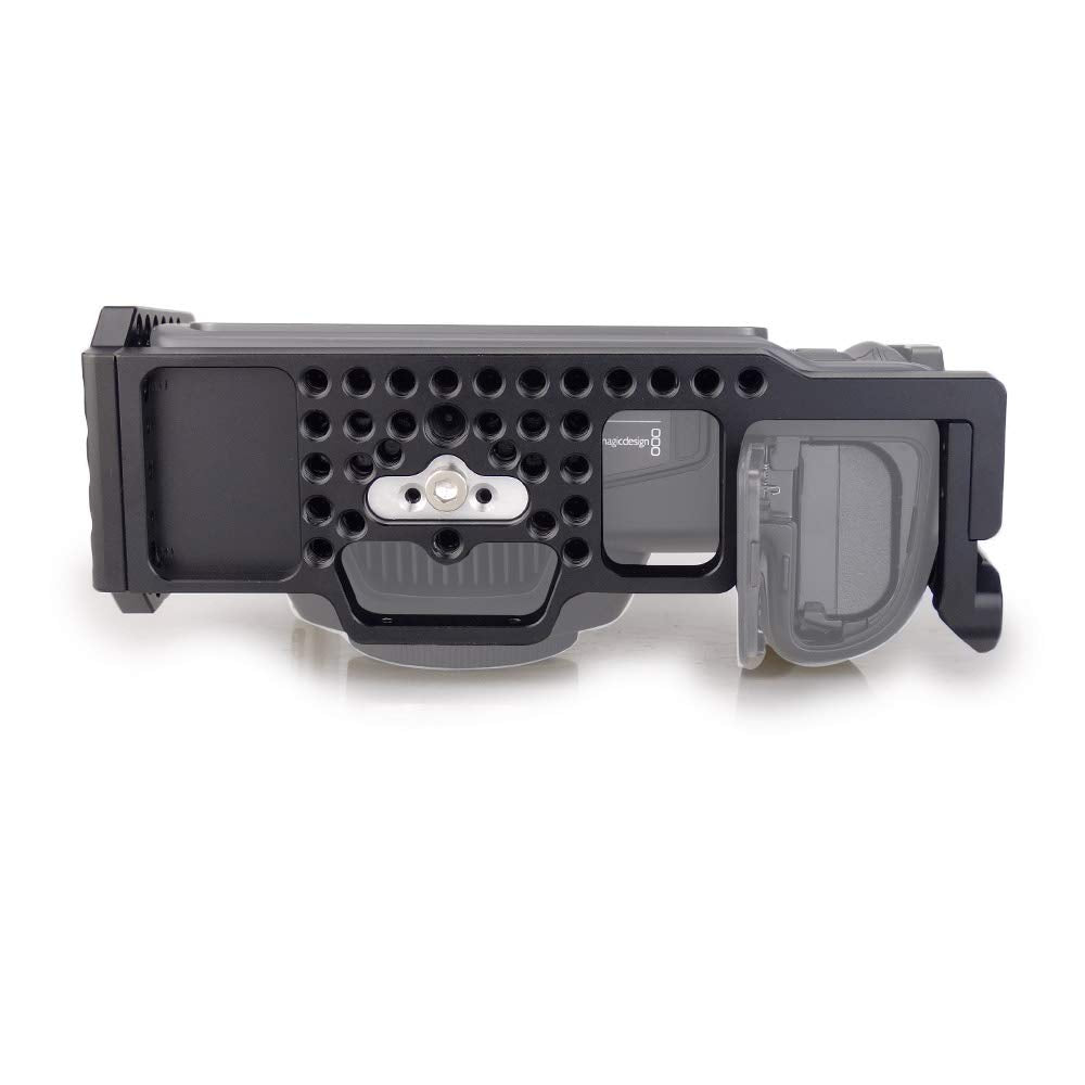 Magicrig Bmpcc 4K /Bmpcc 6K Cage With Top Handle For Blackmagic Pocket Cinema Camera Bmpcc 4K /6K To Mount Microphone Monitor Le