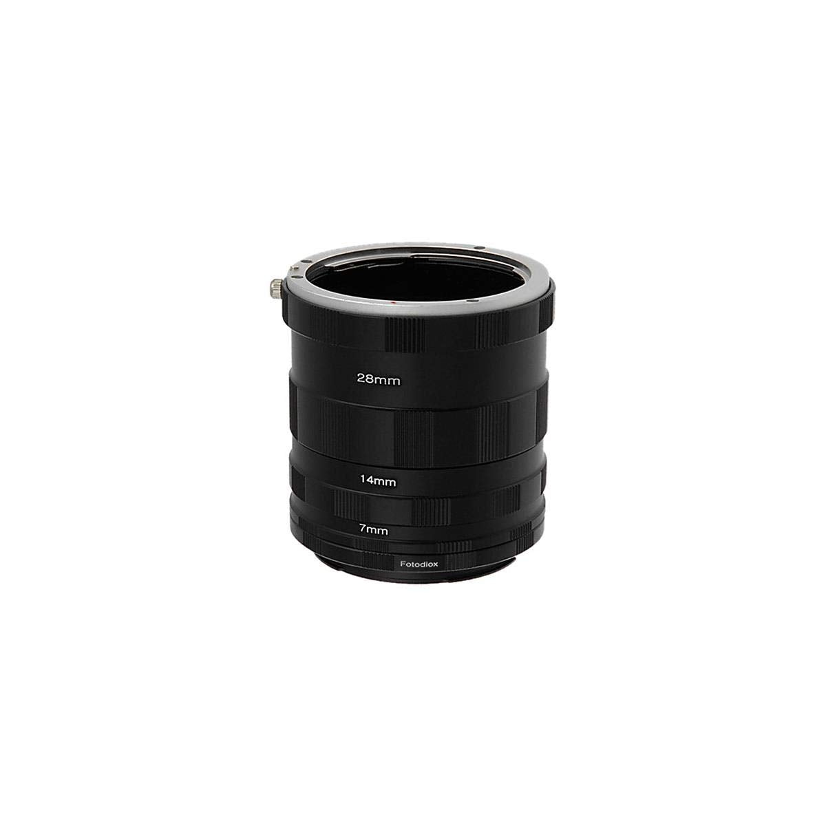 Fotodiox Macro Extension Tube Set Compatible with Canon EOS EF/EF-S Cameras for Extreme Macro Photography