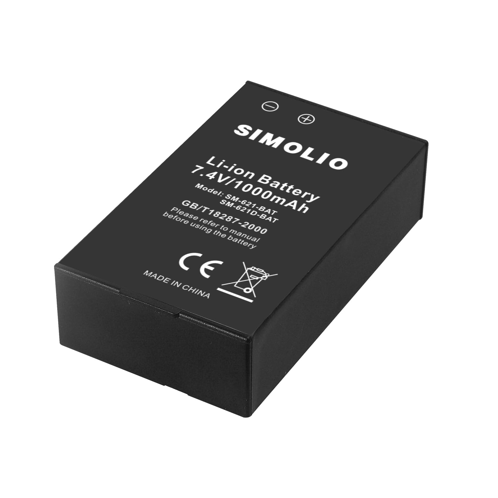 Simolio Rechargeable Liion Battery Sm621,Sm621D