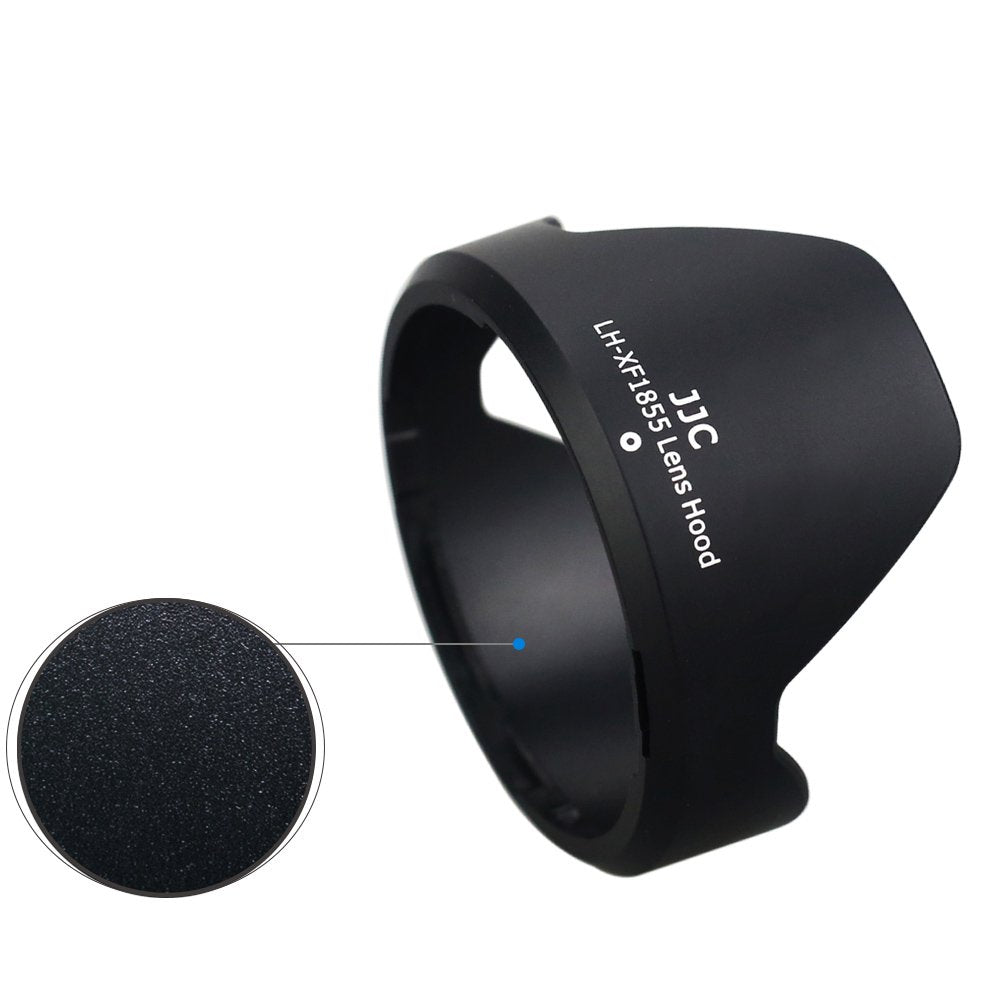 Jjc Bayonet Dedicated Lens Hood For Fuji Fujifilm Fujinon Xf 18 55Mm F2.8 4 R Lm Ois Lens And Fujinon Xf 14Mm F2.8 R Lens