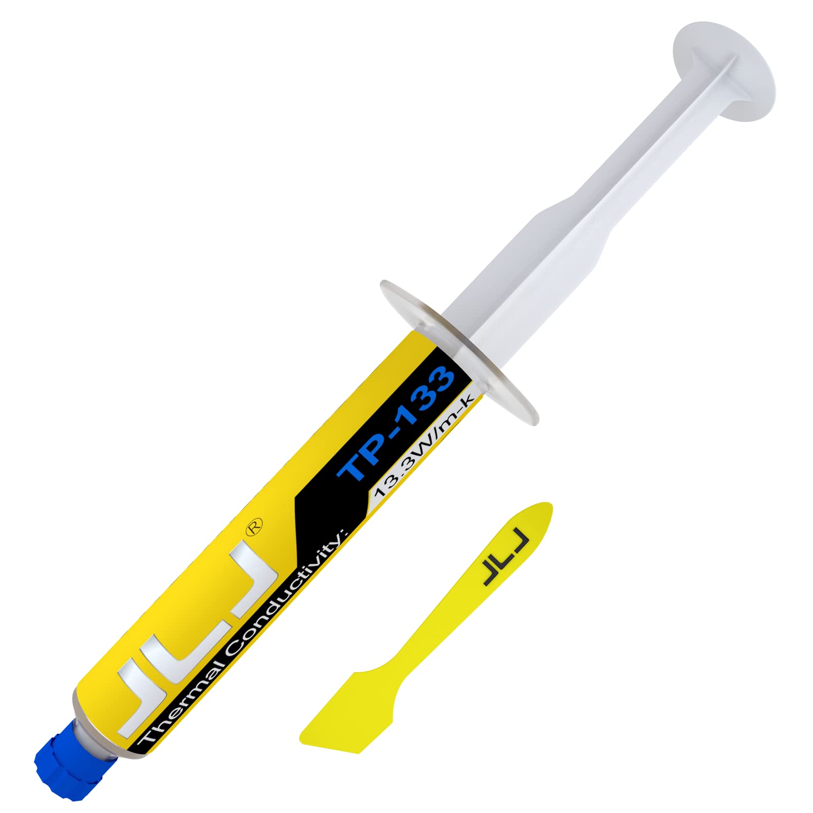 JLJ Thermal Paste, 40g CPU Paste Thermal Compound Paste Heatsink for IC/Processor/CPU/All Coolers, Carbon Based High Performance
