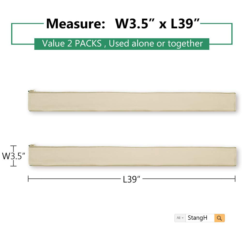 Flexible Cable Management Sleeve With Zipper   Extendable Cord Organizer System Wrap Wire Cable Cover Sleeve Holder, Keep Home & Office Clean Safe Protector For Tv/Media, Beige, 39 Inches, 2 Pcs