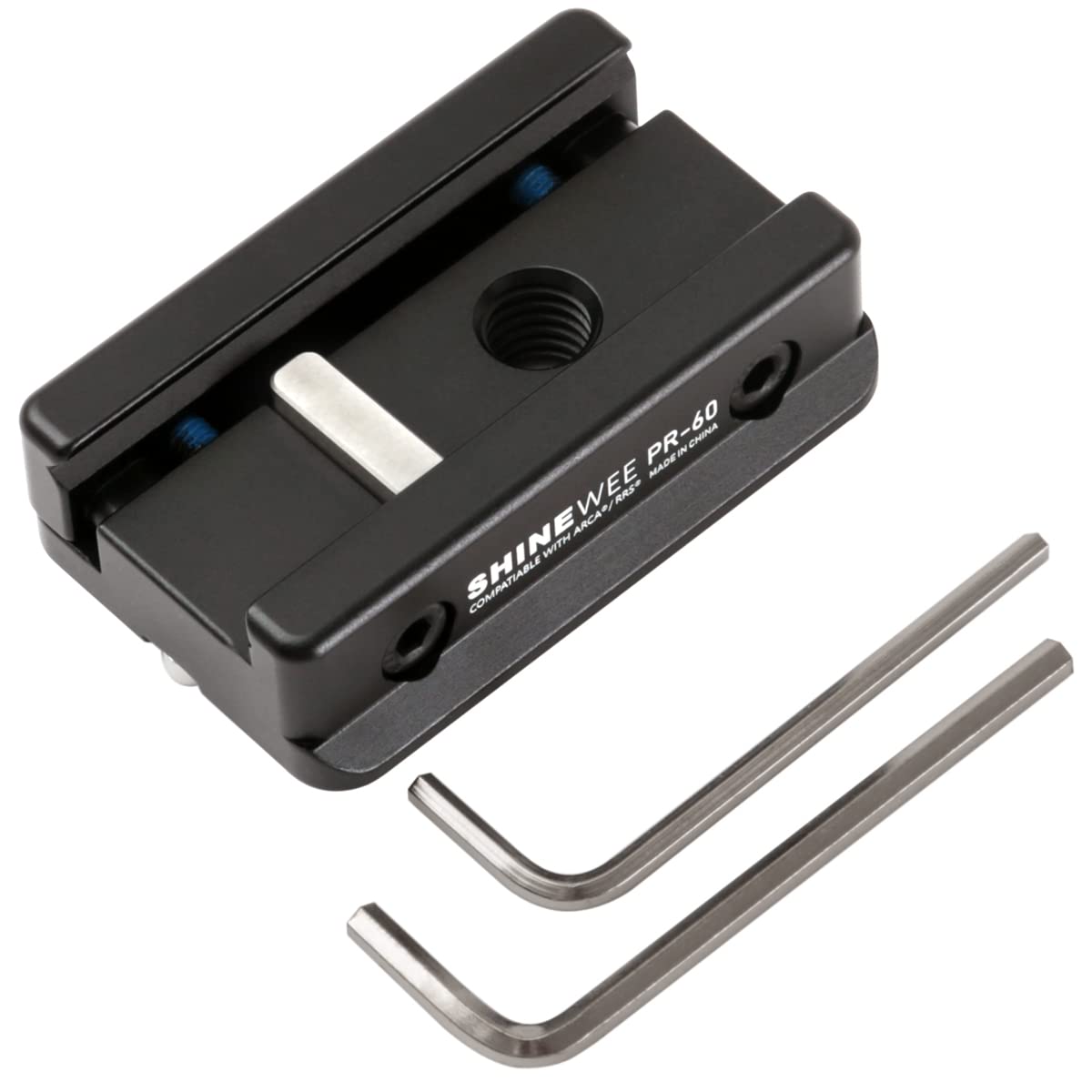 Shinewee Picatinny Arca Swiss Plate, Picatinny Rail Converted Into Arca Rrs Dovetail Adapter,Picatinny Rail To Arca Tripod Mount