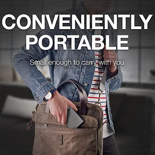 Seagate One Touch, 1Tb, Password Activated Hardware Encryption, Portable External Hard Drive, Pc, Notebook & Mac, Usb 3.0, Black