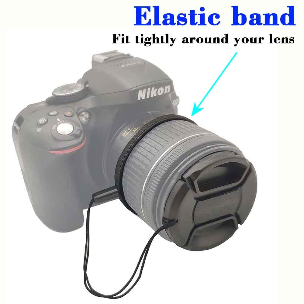 Ulbter 49Mm Lens Cap Cover With Keeper For Sony E Mount Fe 50Mm F/1.8, E 55 210Mm F/4.5 6.3, E 35Mm F/1.8, E 20Mm F/2.8 Lens