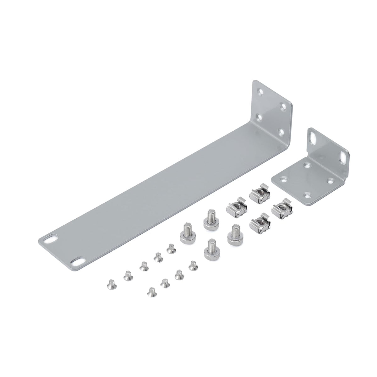 Phyinlan Rack Mount Kit For Ubiquiti Switch, 1U Rack Ears For Edgeswitch Es 8 150W Switch 8 Port And For Us 8 150W Unifi Switch