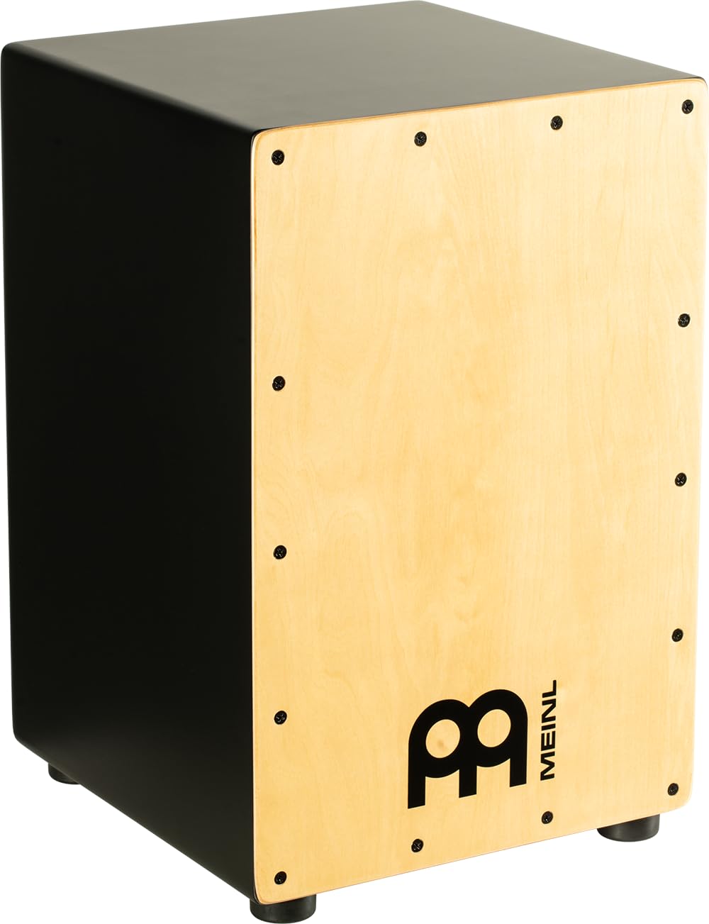 Meinl Cajon Box Drum with Internal Snares  NOT MADE IN CHINA  Maple Frontplate / MDF Body Full Size, 2YEAR WARRANTY (MCAJ100B