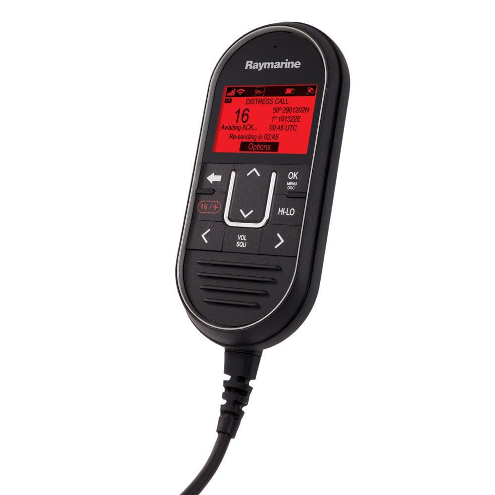 Raymarine A80289 Raymic Remote Handset For Ray 60 And Ray 70 Vhf Radios, Multicolor