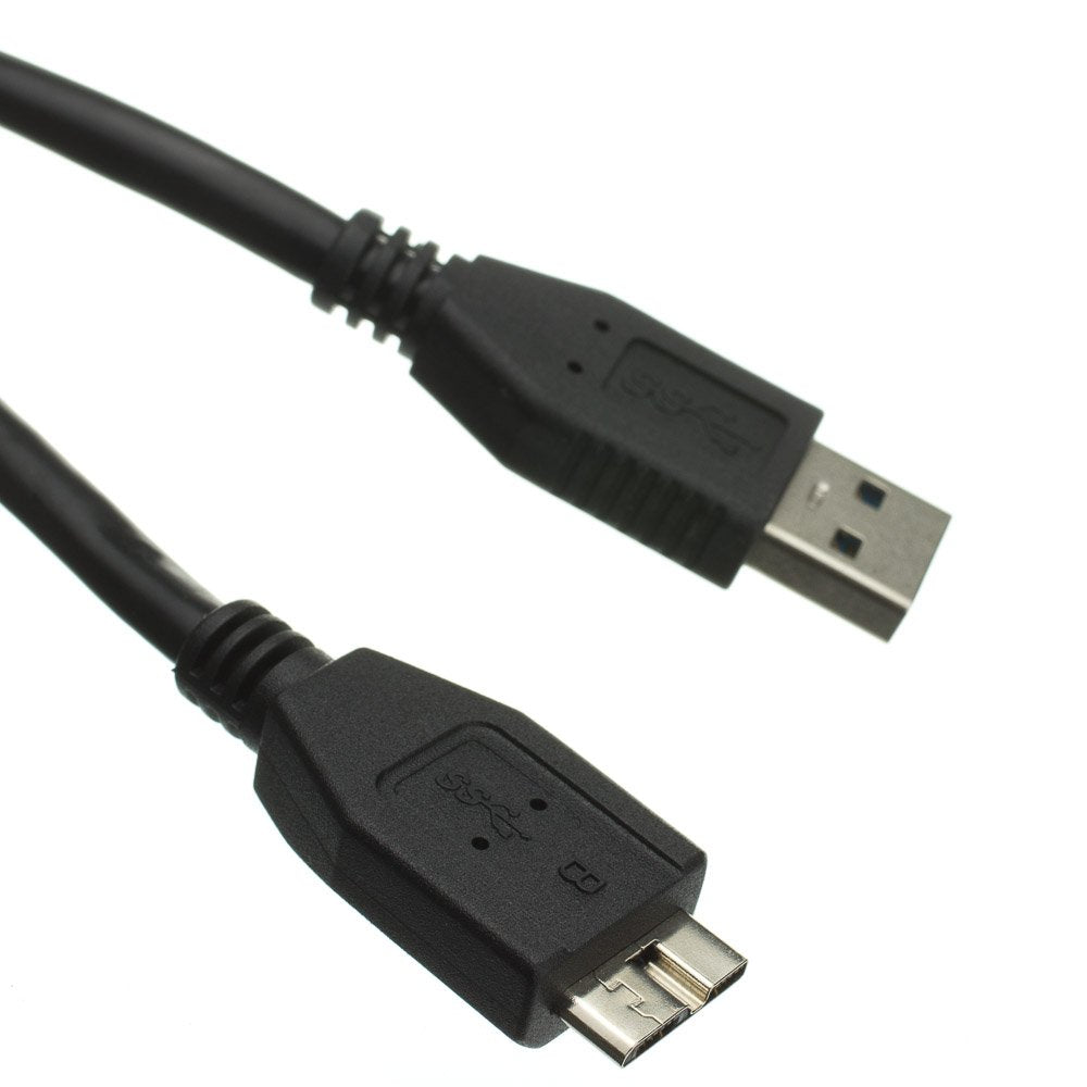 Cablewholesale Micro Usb 3.0 Cable, Black, Type A Male/Micro B Male, A Male To Micro B High Speed Usb Cable, 6 Ft