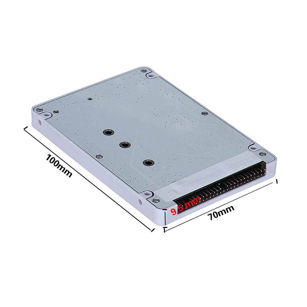 Sintech M.2 Ngff Sata Ssd To 44Pin 2.5 Inch Ide Hard Disk With Case