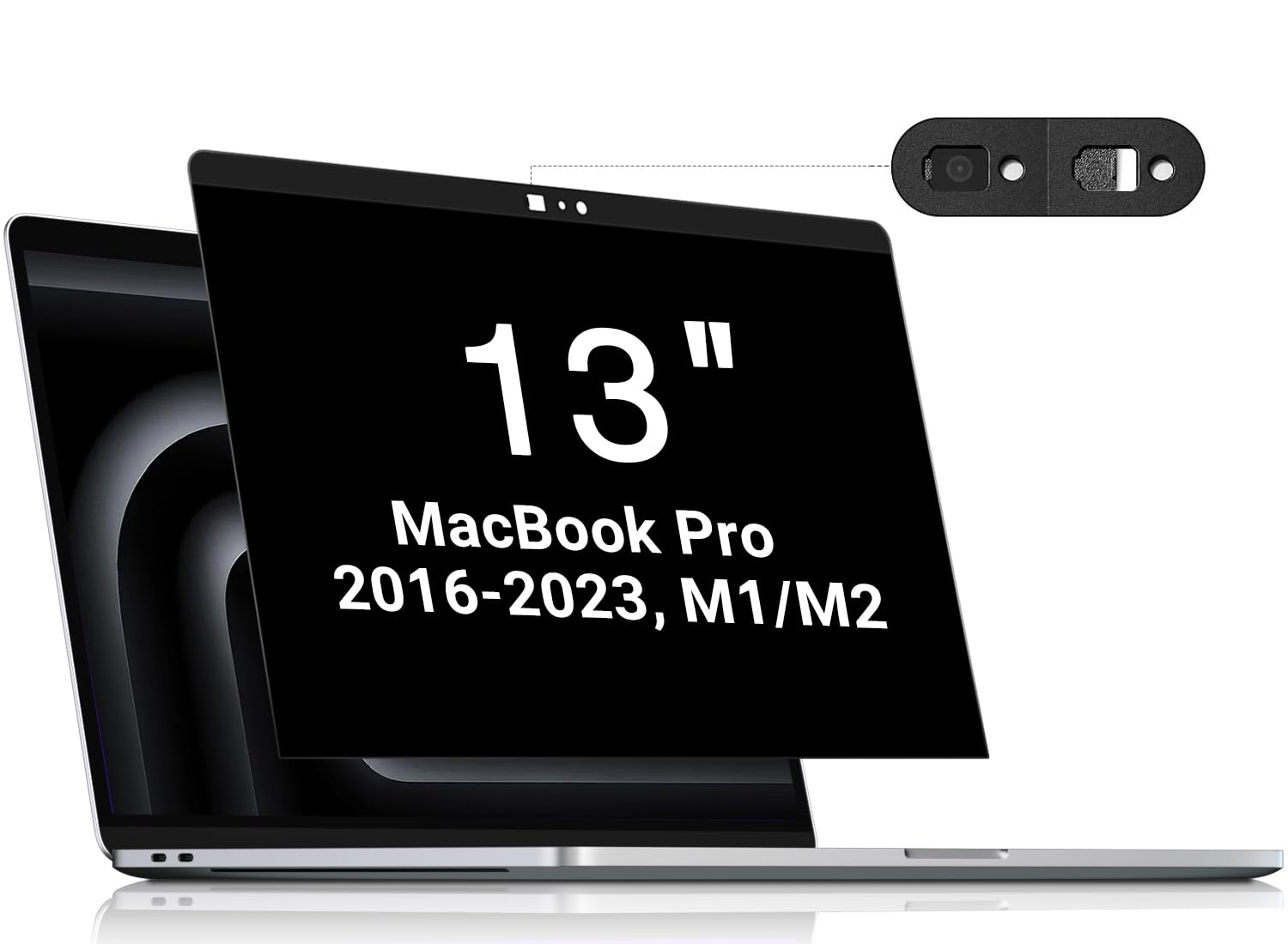 Filmext Magnetic Privacy Screen Macbook Pro 13 Inch(2016 2022, M1, M2)/Macbook Air 13 In(2018 2021, M1), Removable Anti Blue Lig