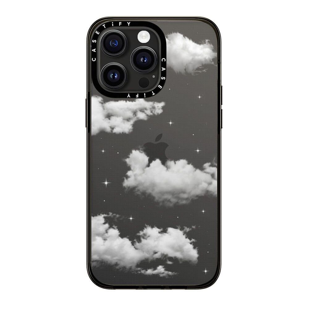 Casetify Compact Iphone 15 Pro Max Case [2X Military Grade Drop Tested / 4Ft Drop Protection]   Cloud Prints   A Dream   Clear B