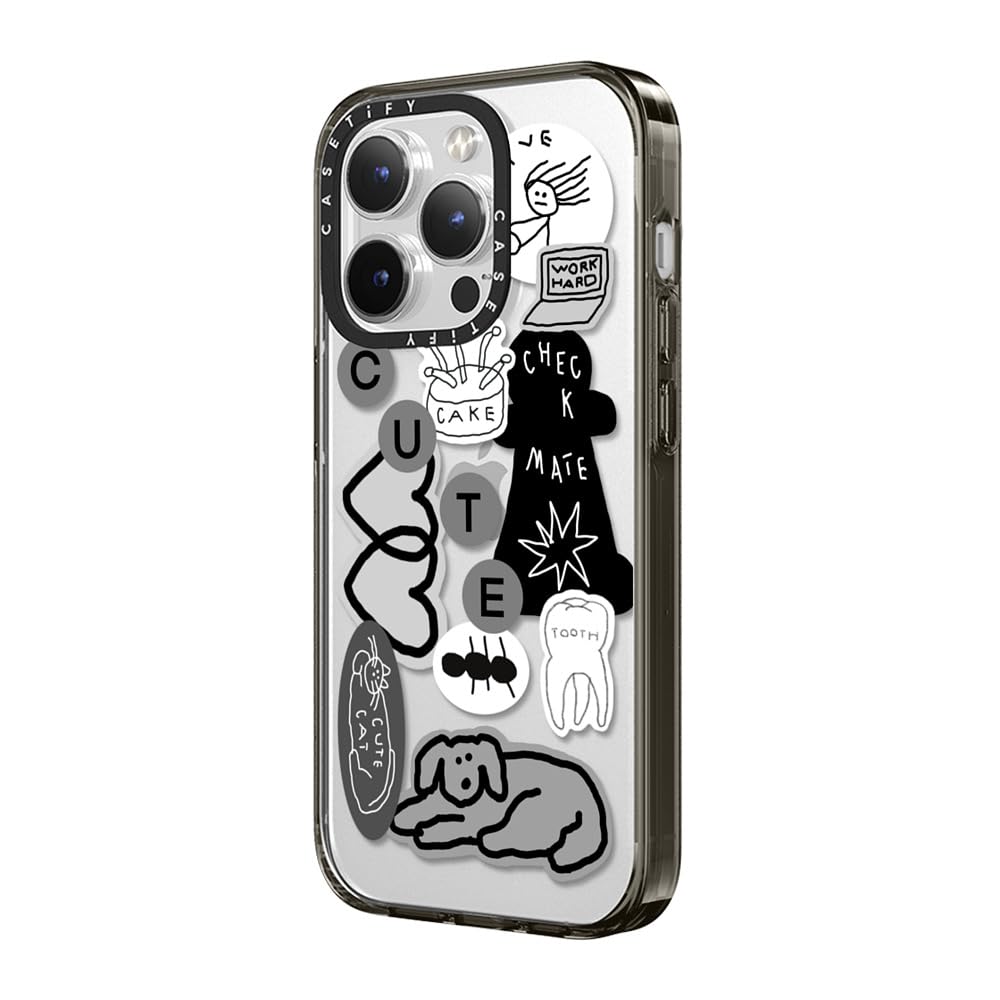 Casetify Compact Iphone 15 Pro Max Case [2X Military Grade Drop Tested / 4Ft Drop Protection]   Stickers Prints   Inap Sticker 0