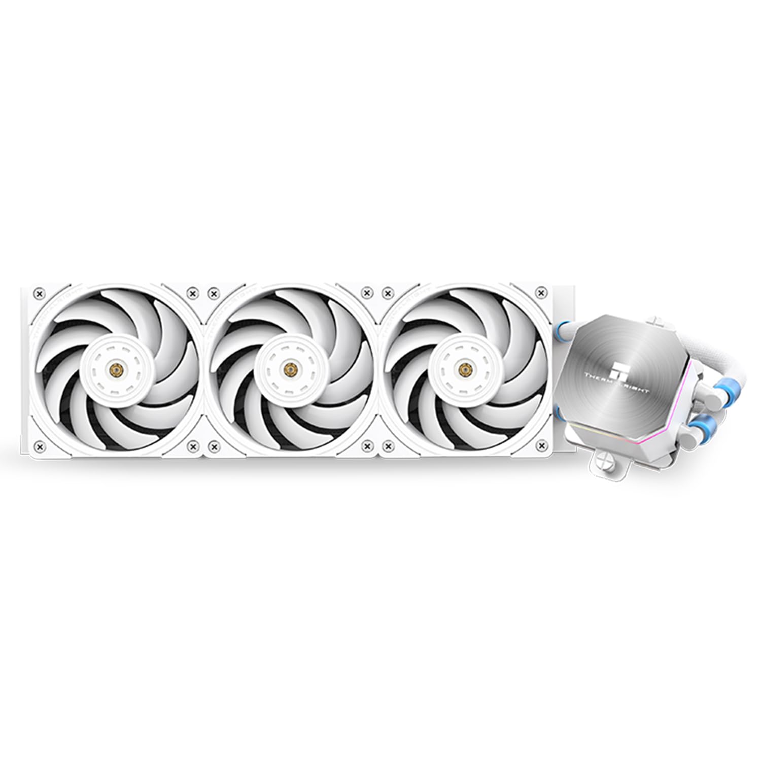 Thermalright Frozen Edge 360 White Cpu Water Cooler With Pwm Fans, Pump Speed Is 3300Rpm,S Fdb Bearing, For Amd Am4/Am5,Intel Lg