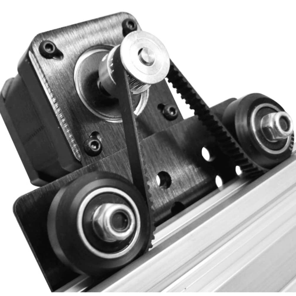 Nema17 Stepper Motor Mount Plate,Anodized Aluminum Stepper Motor Mounting Plate Suitable For 17 Stepper Motors/Linear 3D Printer