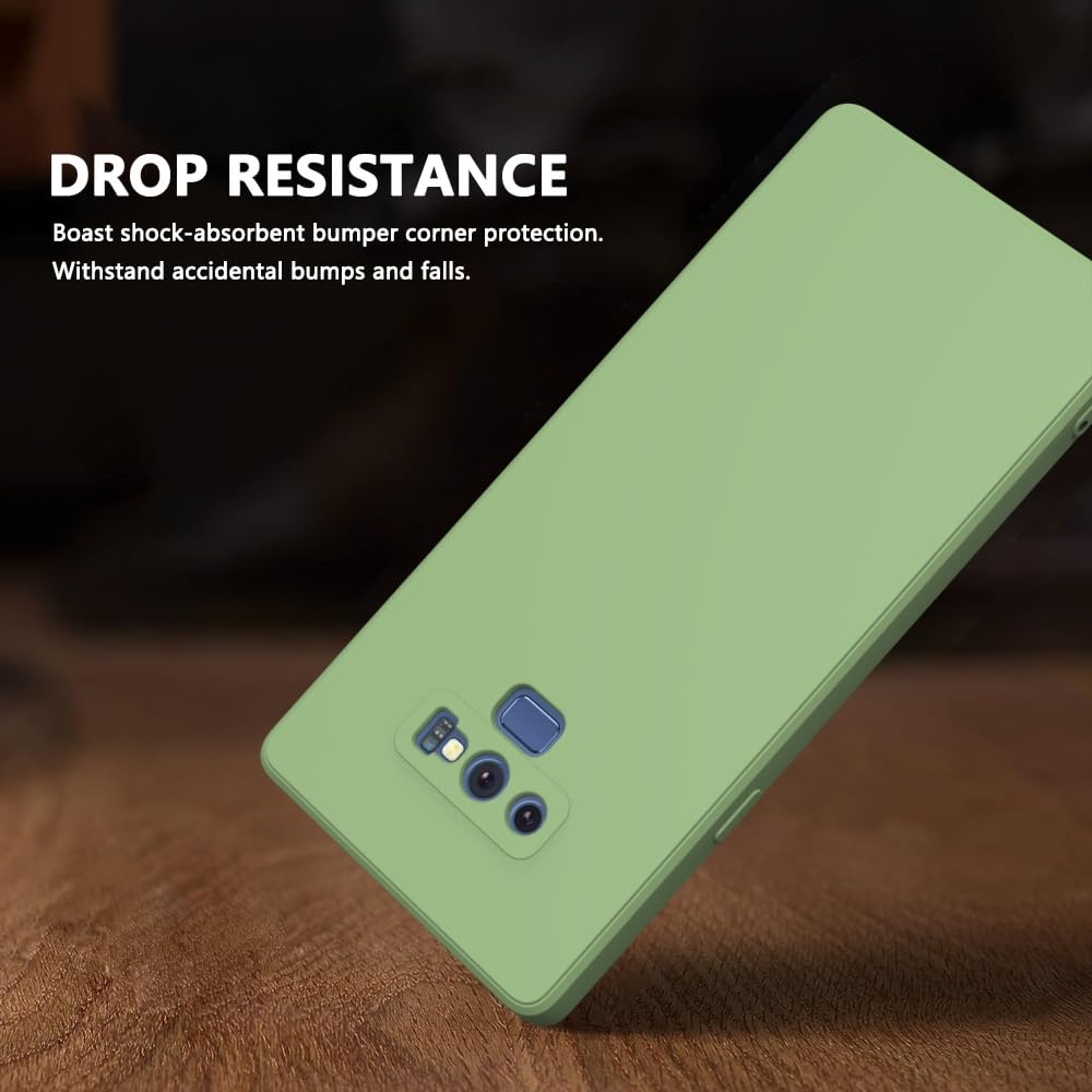 Wogroo For Samsung Galaxy Note 9 Case Green, Scratch Resistant With Soft Touch, Slim Thin Phone Cover For Samsung Galaxy Note 9